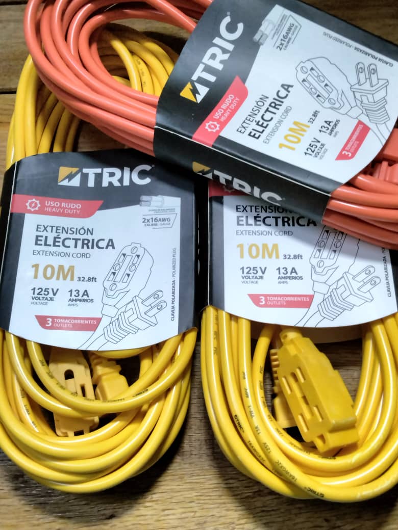 Extensión eléctrica TRIC 10 M