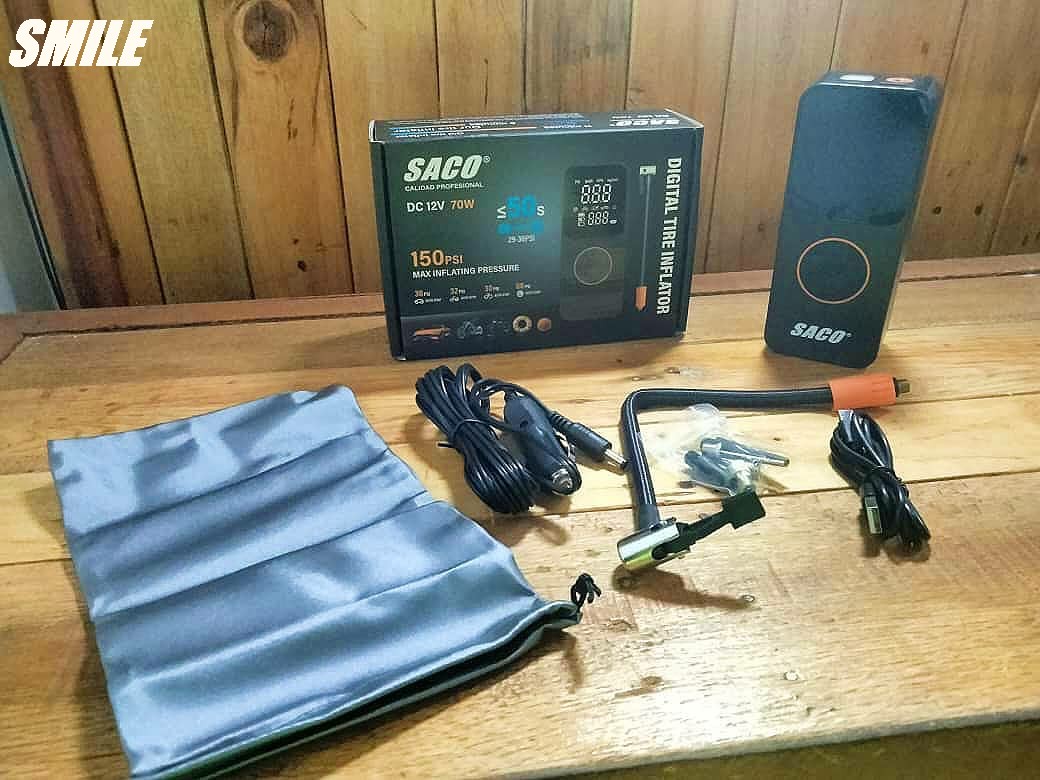 Bomba de aire digital (Compresor)