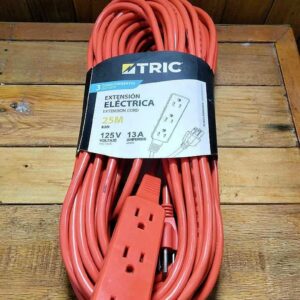 Extensión Eléctrica TRIC 25 metros (Regleta)
