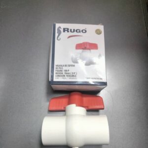 RUGO Válvula de esfera de PVC